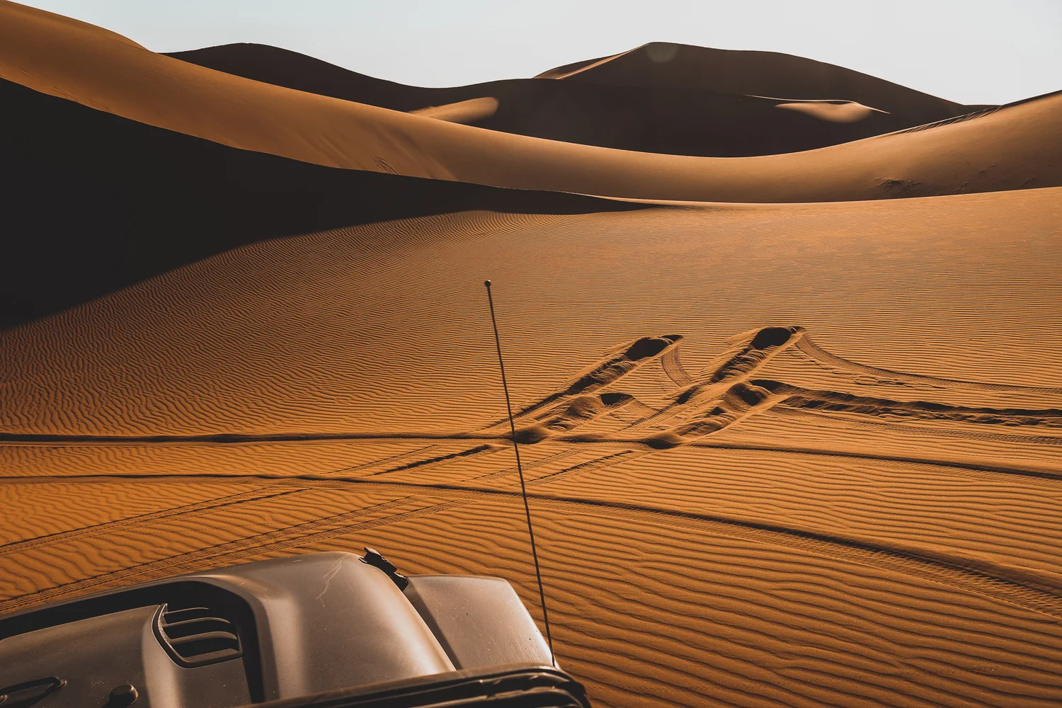 Motorrad-Abenteuer in der Sahara